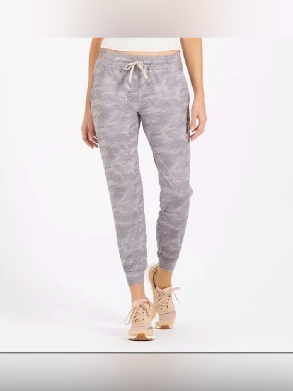 Vuori Gray Camo Jogger Pants
